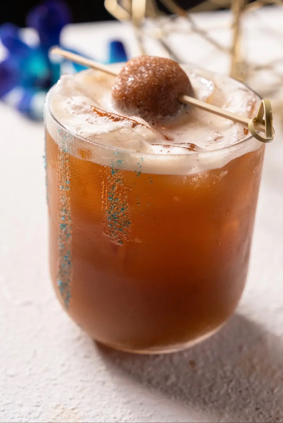 Tamarind sour with a sugared garnish