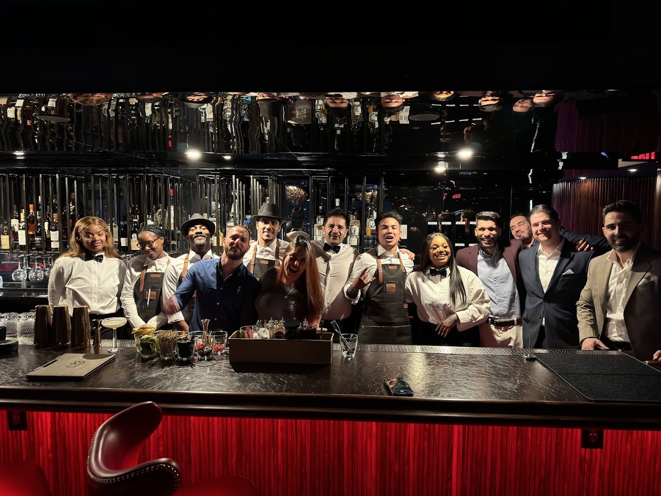 Restaurant and bar staff training
